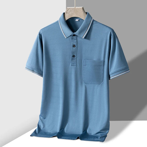 Aiden Men's Polo Shirts | Soft Stretch Fabric, Tailored Fit 0