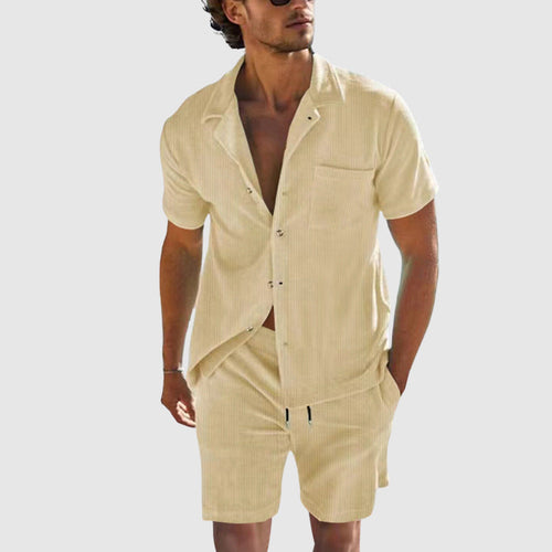 Alden Men's Resort Set | Lightweight Poly-Blend, Relaxed Fit 1