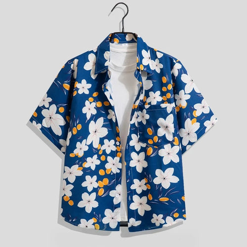 Aloha Men's Camp Shirt | Lightweight Floral Print 0
