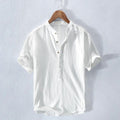 Ami Men's Shirt | Cotton Blend, Casual Henley 0