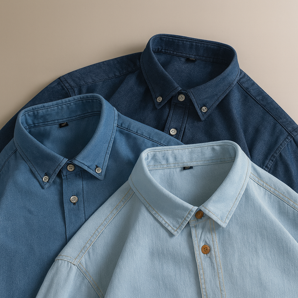 Ari Men's Button-Up Shirt | 100% Cotton, Lightweight Layering 3