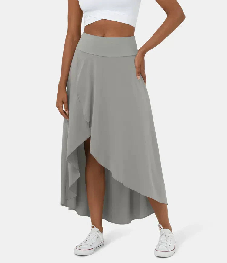 Avencea Women's Midi Skirt | Quick-Drying with Built-In Shorts 12