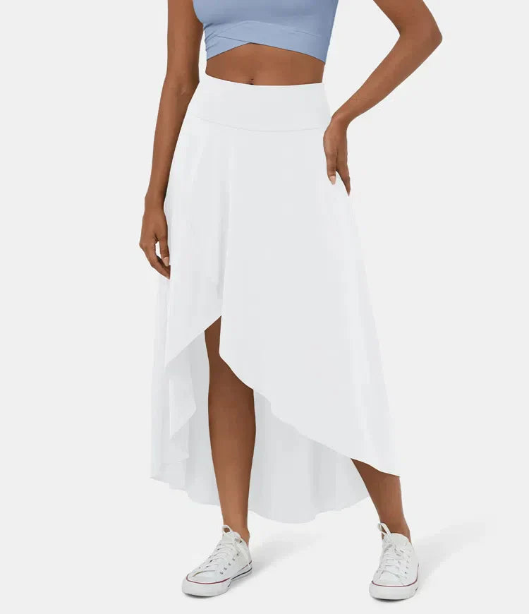 Avencea Women's Midi Skirt | Quick-Drying with Built-In Shorts 4