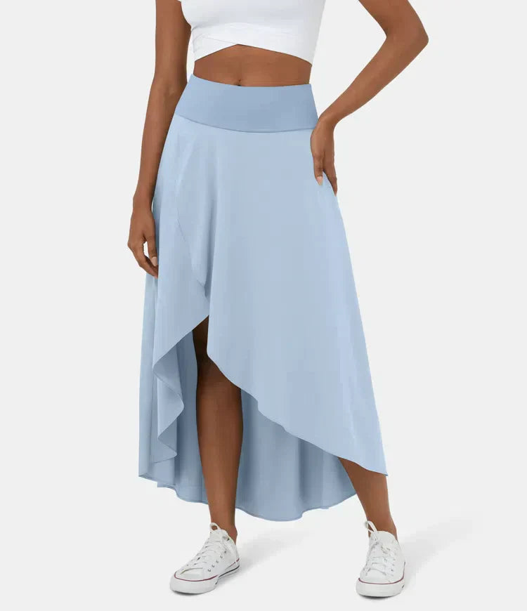 Avencea Women's Midi Skirt | Quick-Drying with Built-In Shorts 6