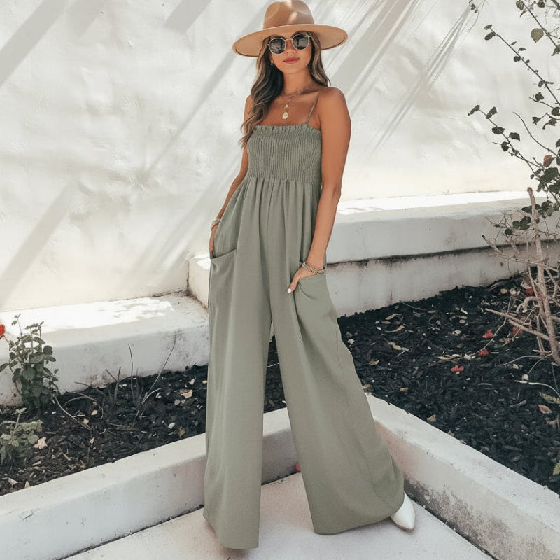 Bella Women's Jumpsuit | Boho Chic, Flare Leg 2
