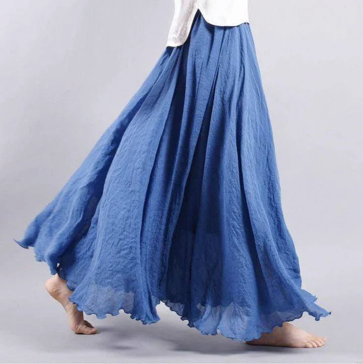 Bree Women's Maxi Skirt | Elegant Draped Design, High-Quality Fabric 4