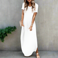 Cali Women's Maxi Dress | V-Neck, Boho Style, Plus Size Available 0