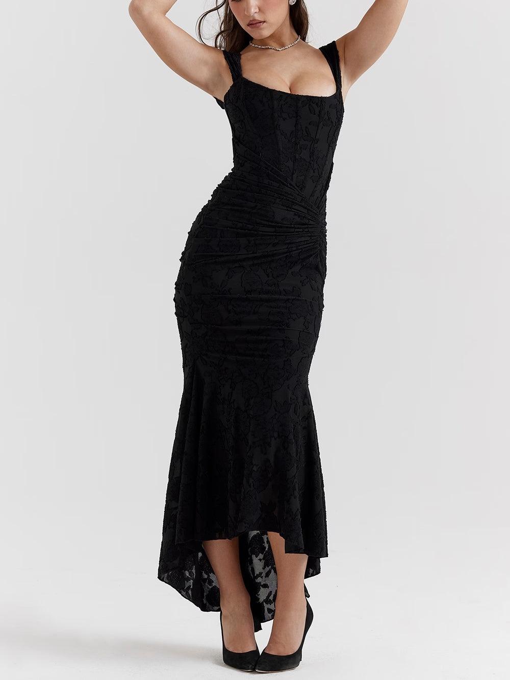 Celia Women's Maxi Dress | Vintage Floral Print, Elegant Formal Style 12