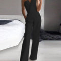 Eli Women's Jumpsuit | 100% Polyester, Elegant Sleeveless Design 0