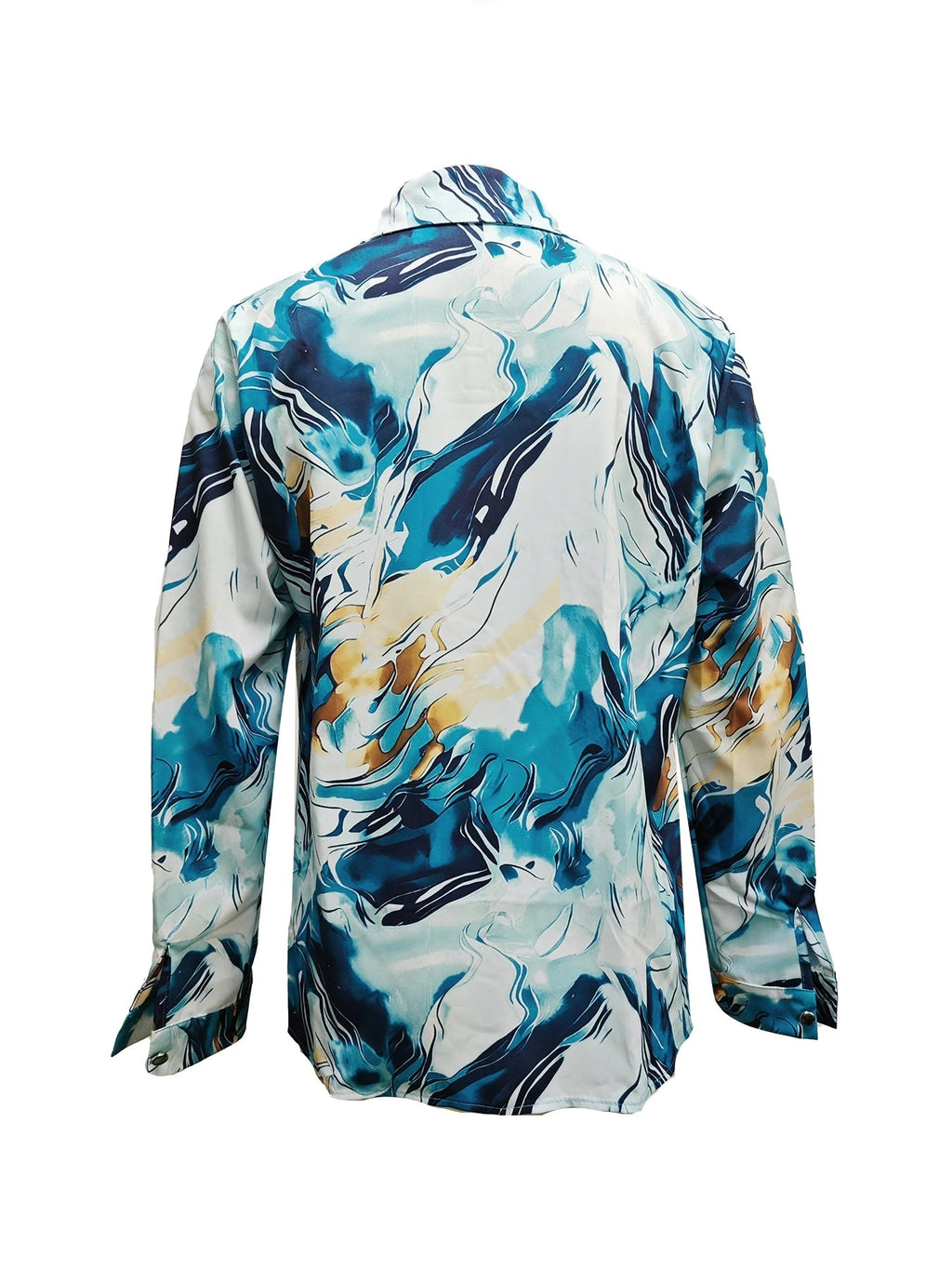 Elysia Women's Blouse | Satin Silk Blend, Flowy Fit 7