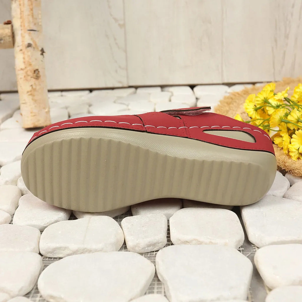 Heidi Women's Wedge Sandals | Breathable PU, Stylish Design 2