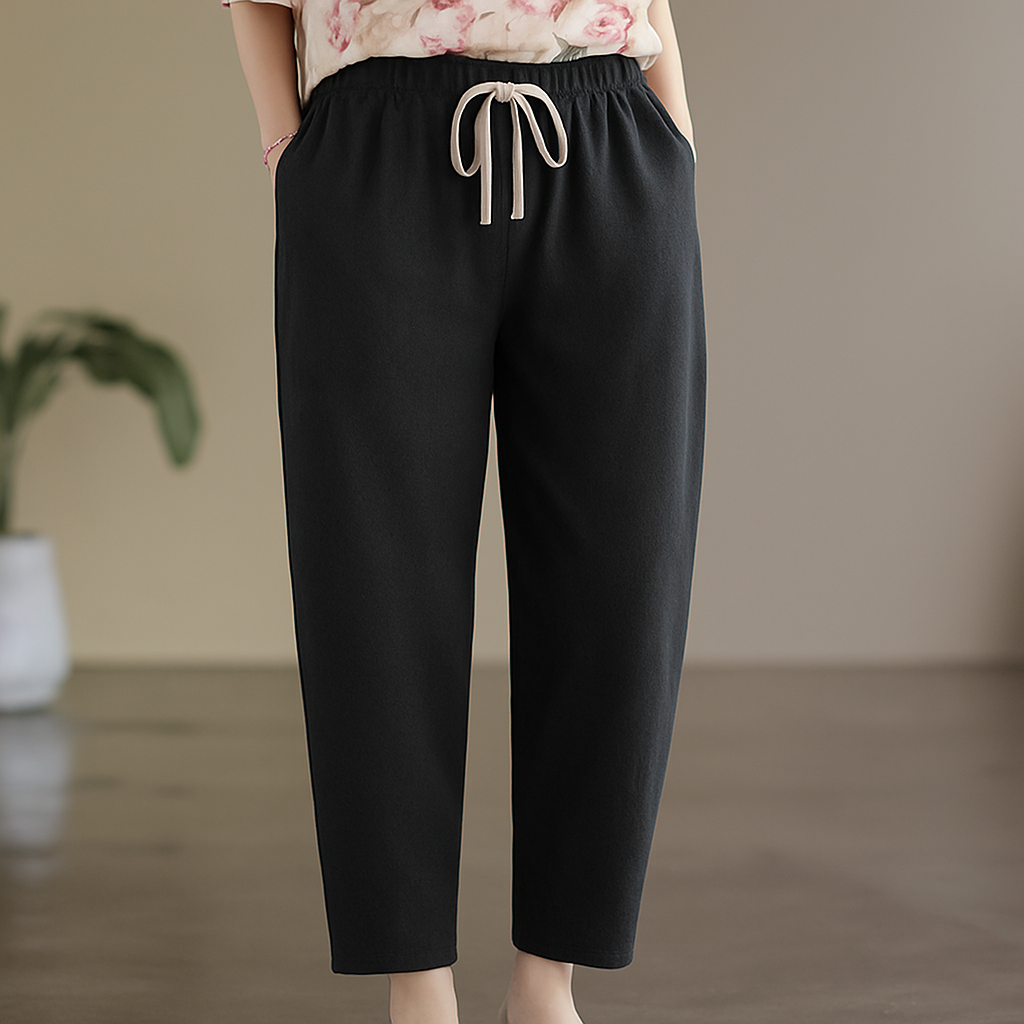 Sava Women's Linen Pants | Breathable Cotton Blend 1