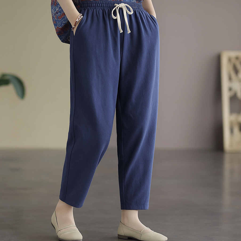 Sava Women's Linen Pants | Breathable Cotton Blend 3