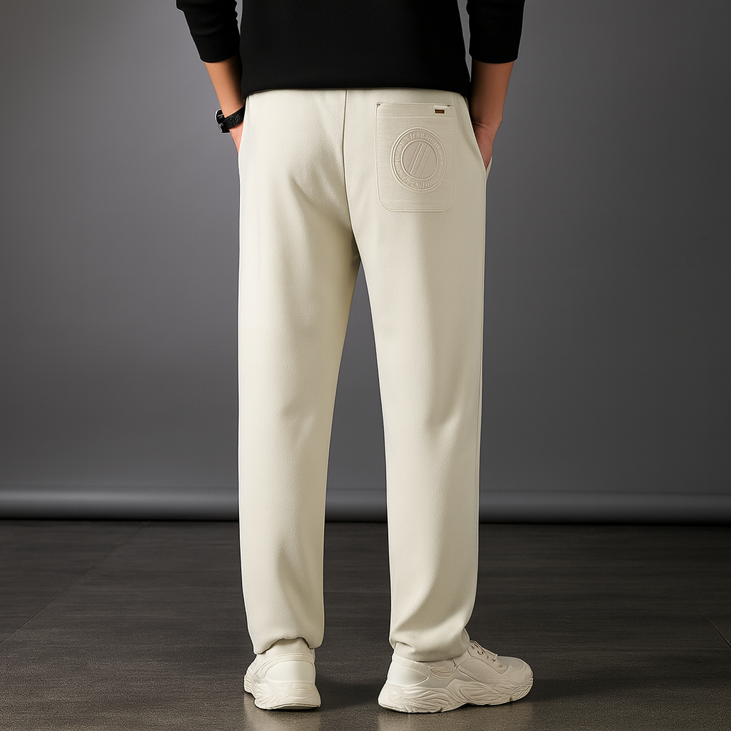 Savi Men's Jogger Pants | Breathable Ice Silk Cotton, Relaxed Fit 1