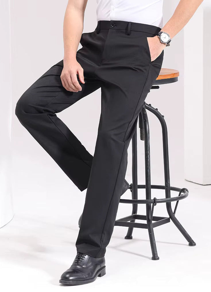 Savi Men's Slim-Fit Pants | Soft Cotton, Tailored Design 1