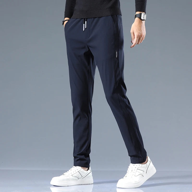Savi Men's Slim Fit Pants | Breathable Cotton Blend 3