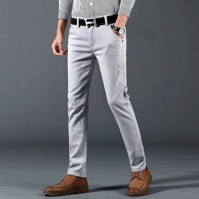 Savi Men's Slim Fit Pants | Soft Cotton Blend, Tailored Design 2