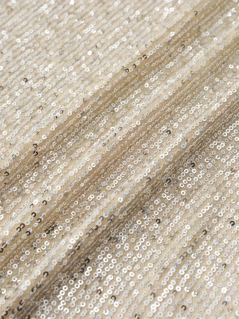 Shira Women's Mini Dress | Sequin Asymmetrical Design 7